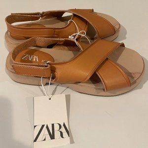 Zara Girls Sandals- Size 2 NWT!